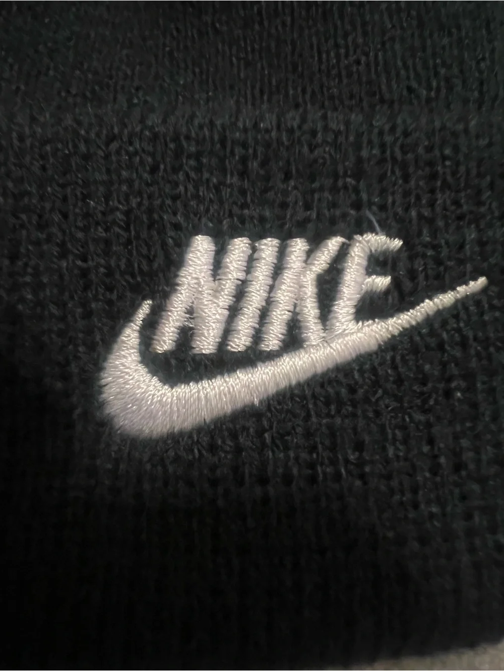 Nike Dark Navy, Infant, 2 Piece Knit Hat & Mittens, new with tags - Picture 3 of 8